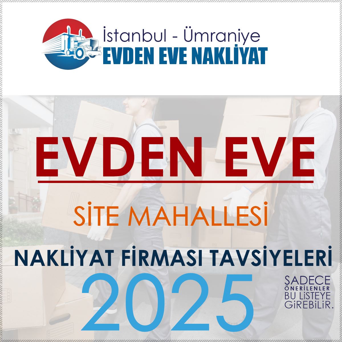 Site Mahallesi Evden Eve Nakliyat Firmaları