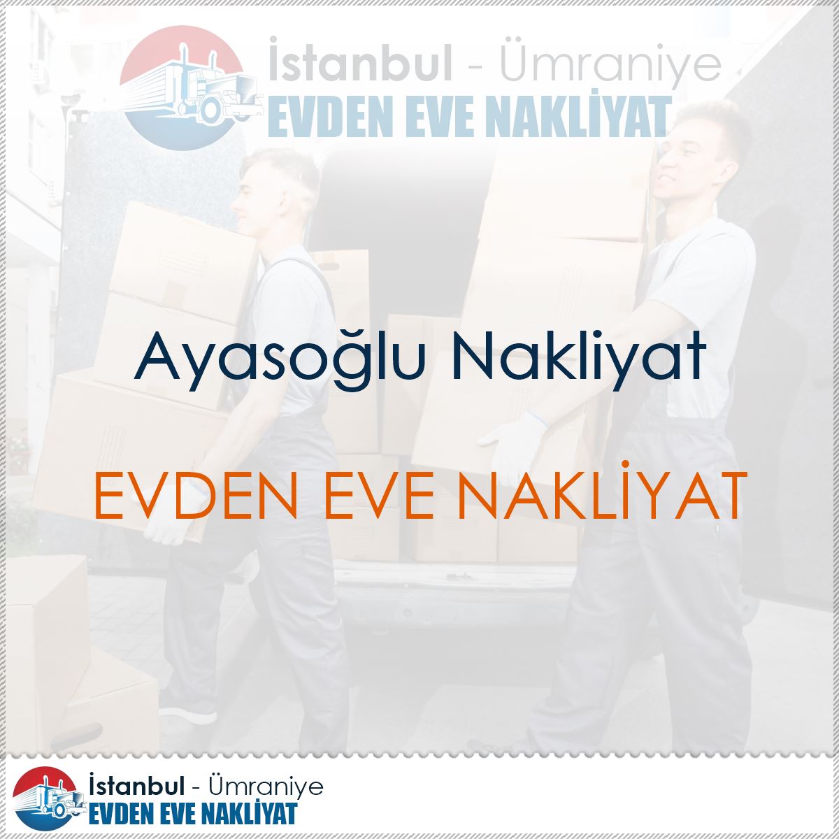 Ayasoğlu Nakliyat : Kapak Görseli