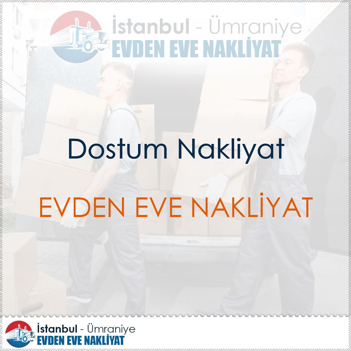 Dostum Nakliyat : Kapak Görseli